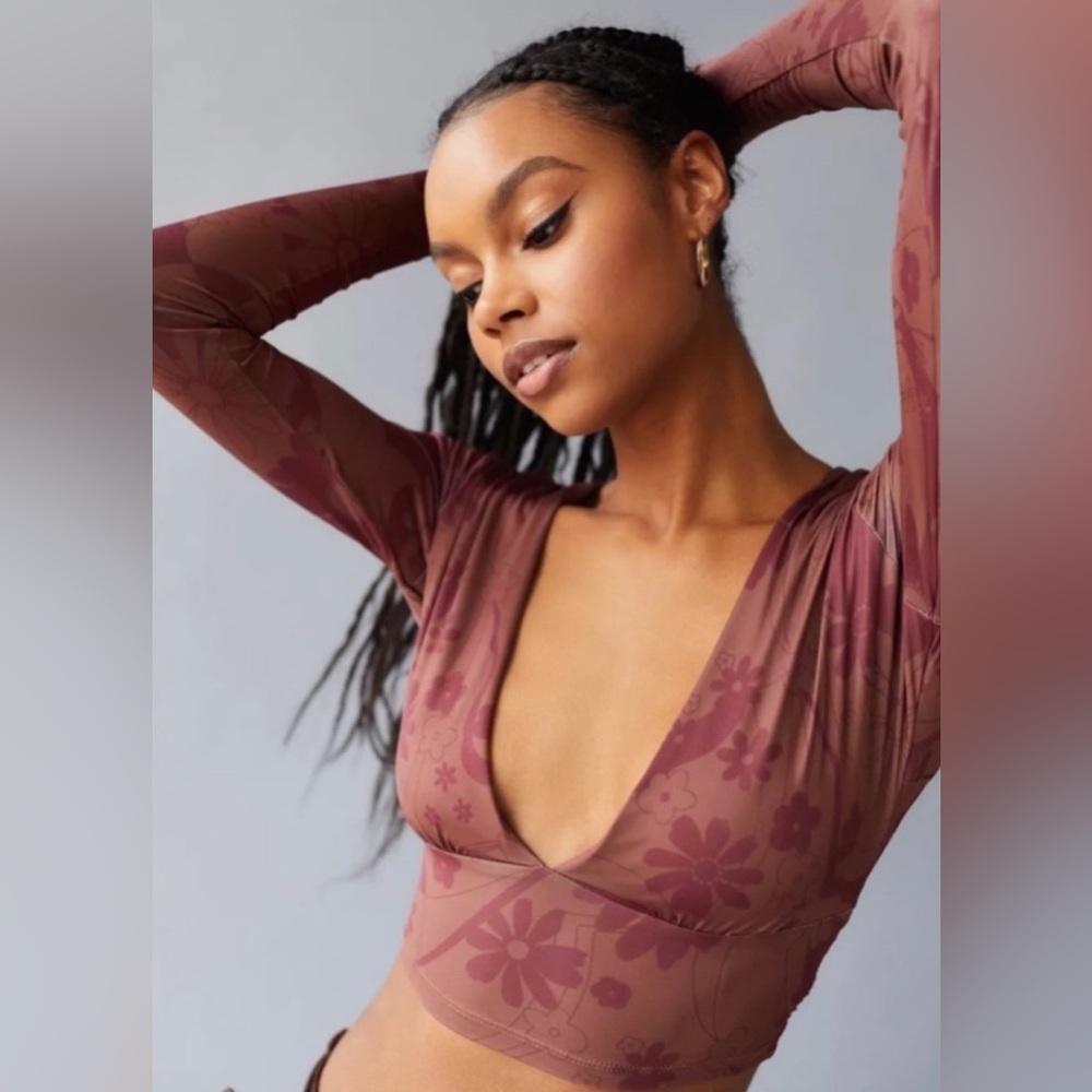 UO Iris Plunge Top